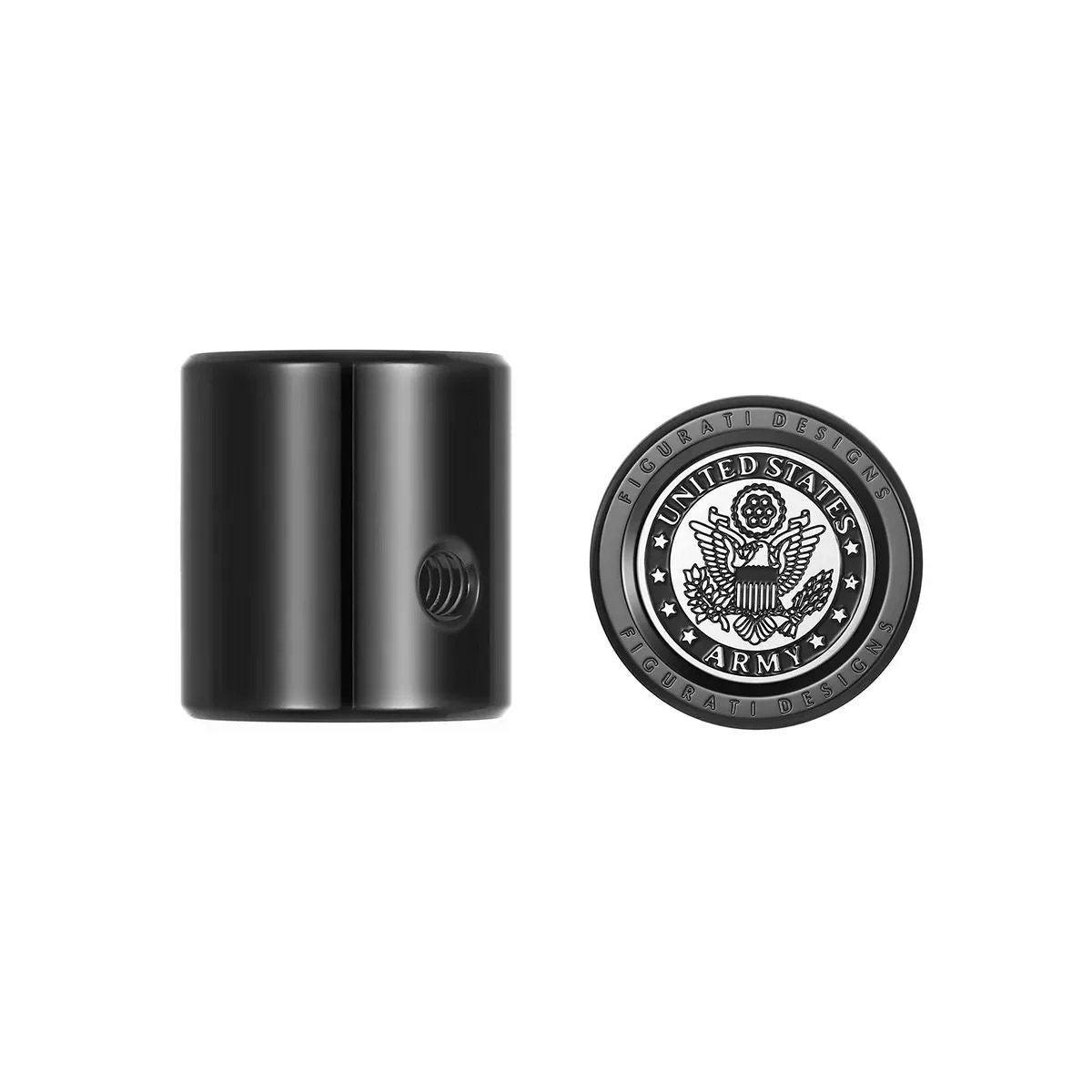 ツーリング ヒール&トウシフターカバー USアーミーデザイン (ブラック)1