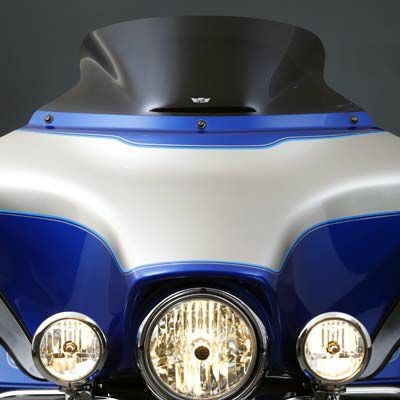 ナショナルサイクル(National Cycle)Vストリーム・ウインドシールド　ダークスモーク　ウルトラロー(184mm)-03