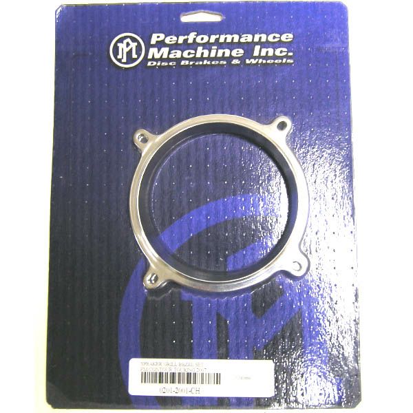 パフォーマンスマシン　リアスピーカートリム ツーリング用　クローム-02