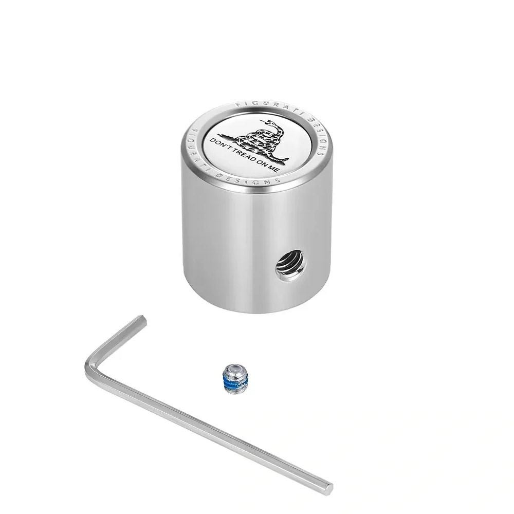 ツーリング Dont Tred on Me ヒール&トウシフターカバー (シルバー)