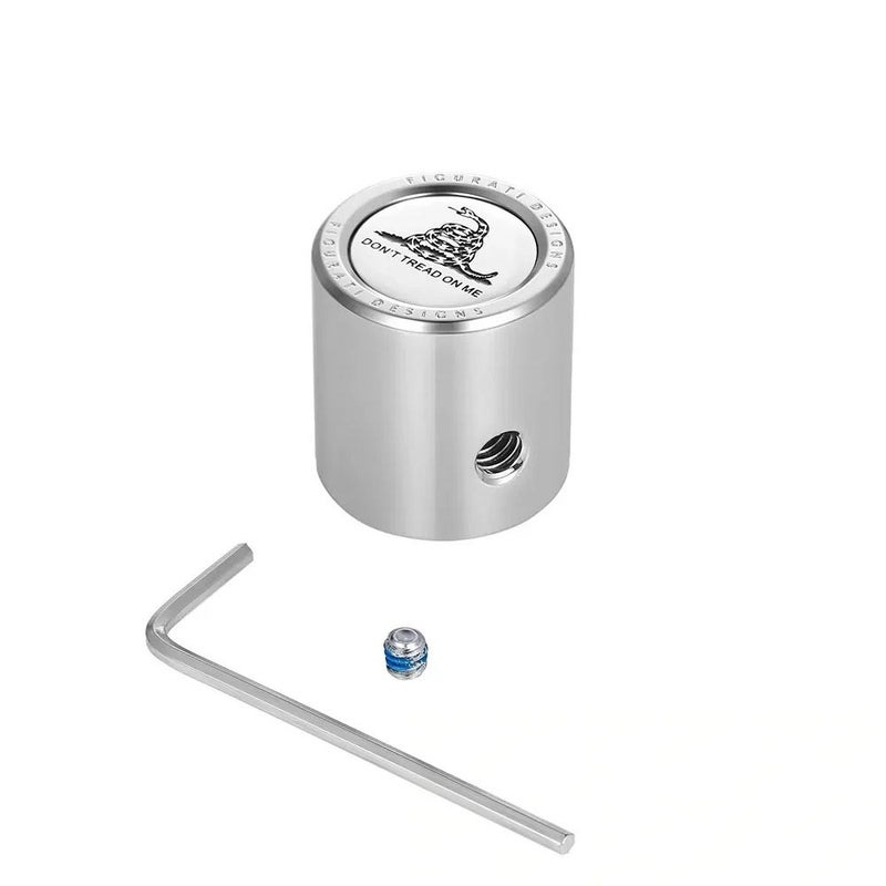 ツーリング Dont Tred on Me ヒール&トウシフターカバー (シルバー)