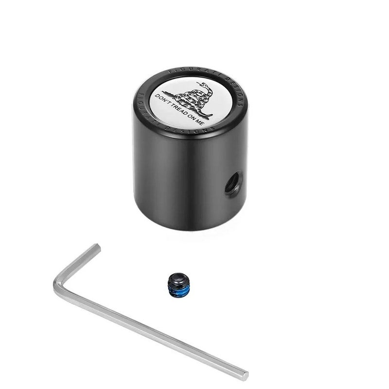 ツーリング Dont Tred on Me ヒール&トウシフターカバー (ブラック)