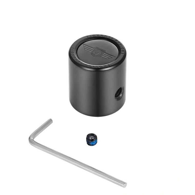 ツーリング ロゴマークデザイン ヒール&トウシフターカバー (ブラック)