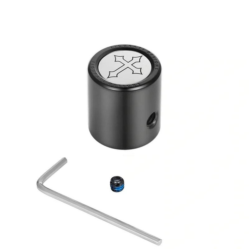 ツーリング クロスデザイン ヒール&トウシフターカバー (ブラック)