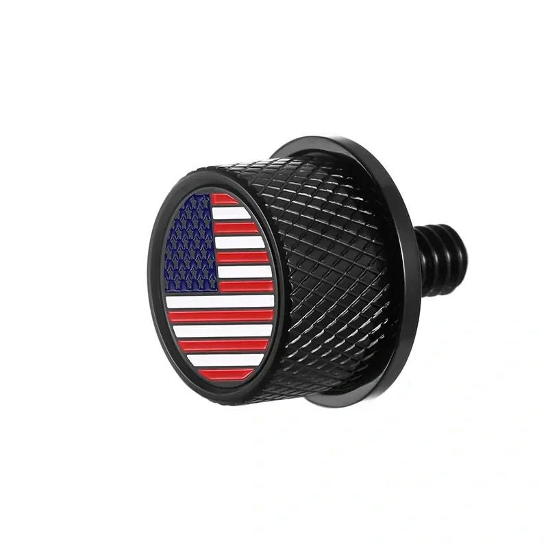 ハーレー シートスクリュー カラー星条旗デザイン (ブラック)