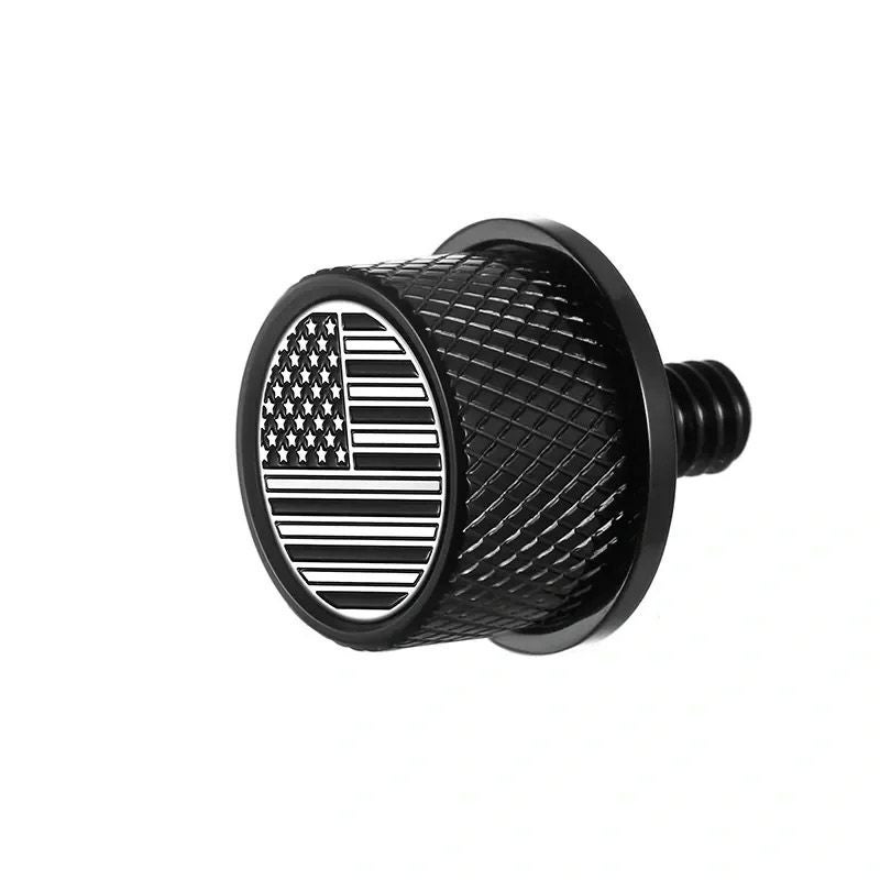 ハーレー シートスクリュー 星条旗デザイン (ブラック)