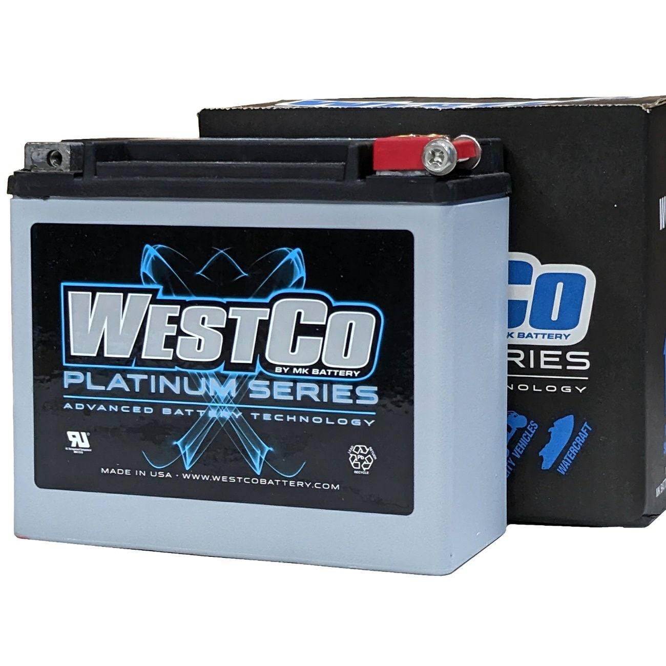 WESTCO PLATINUM AGMバッテリー W9024 ハーレー用 SALE】ソフテイル＆ダイナ、VRSC、スポーツスター PLATINUM SERIES