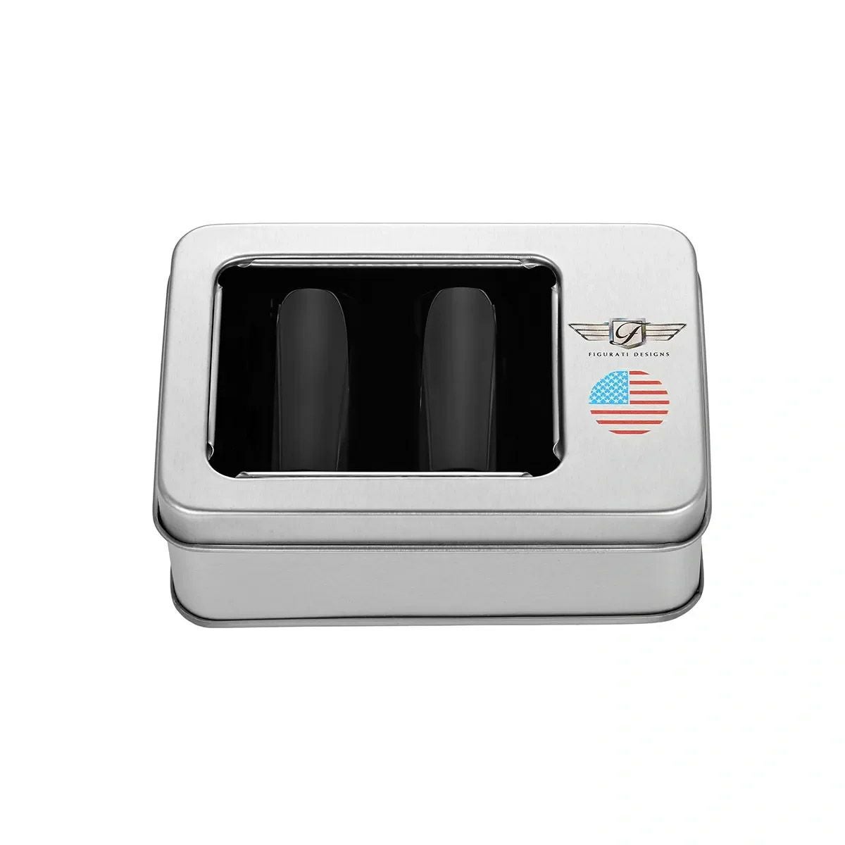 ハーレー ドッキングポイントカバー ロング カラー星条旗デザイン (ブラック)2