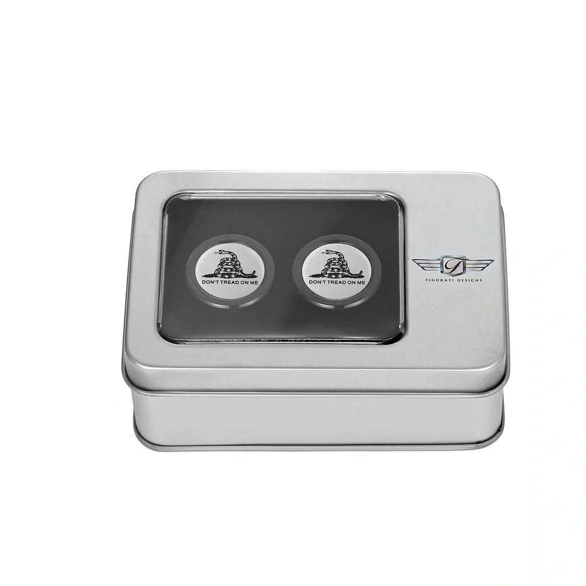 ハーレー ドッキングポイントカバー ワイド Dont Tread on Meデザイン (ブラック)2