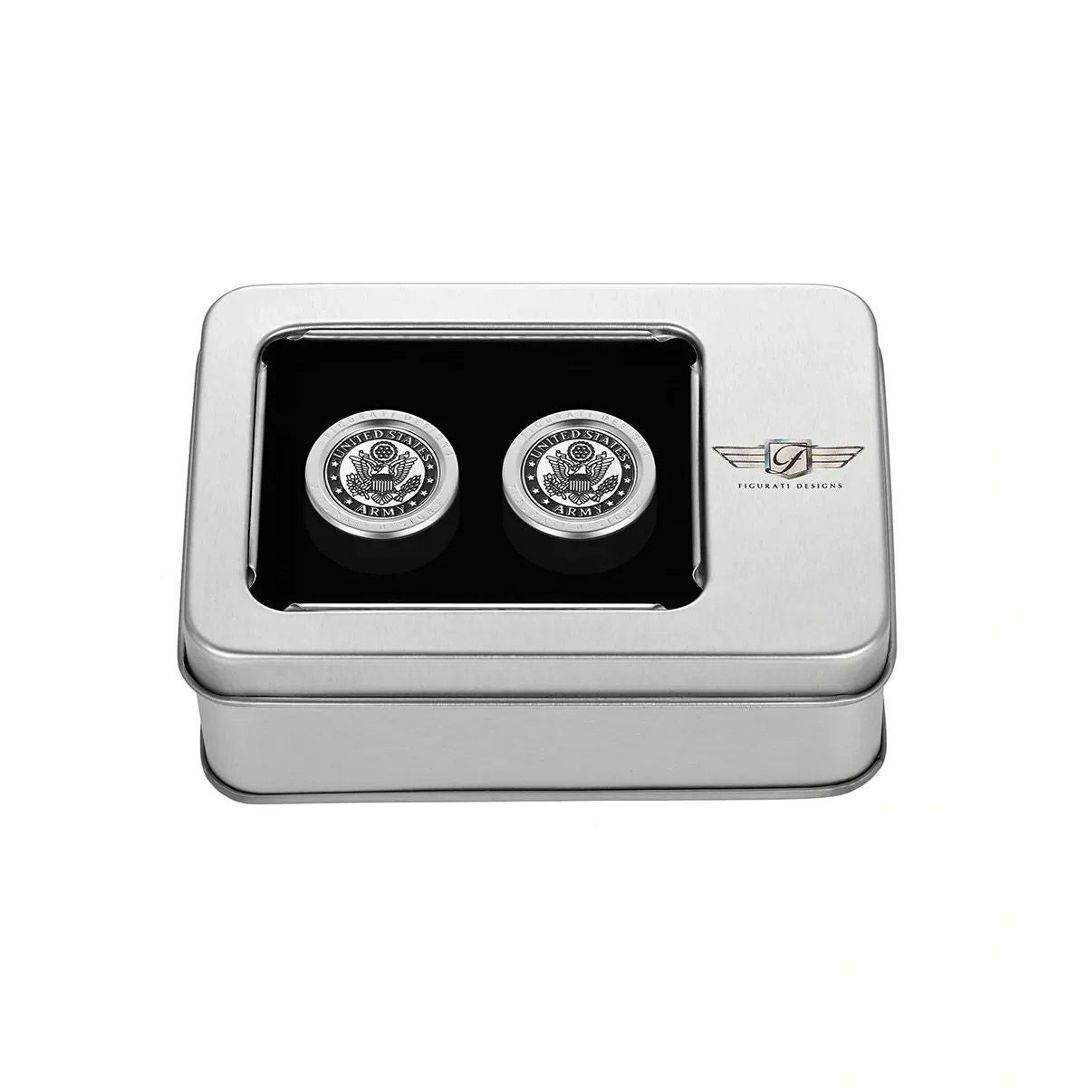 ハーレー ドッキングポイントカバー ショート USアーミーデザイン (シルバー)2