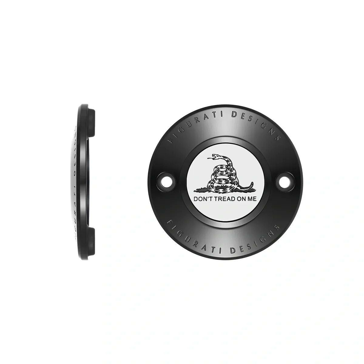  M8 ツーリング、トライク、ソフテイル タイマーカバー Dont Tread on Meデザイン (ブラック)1