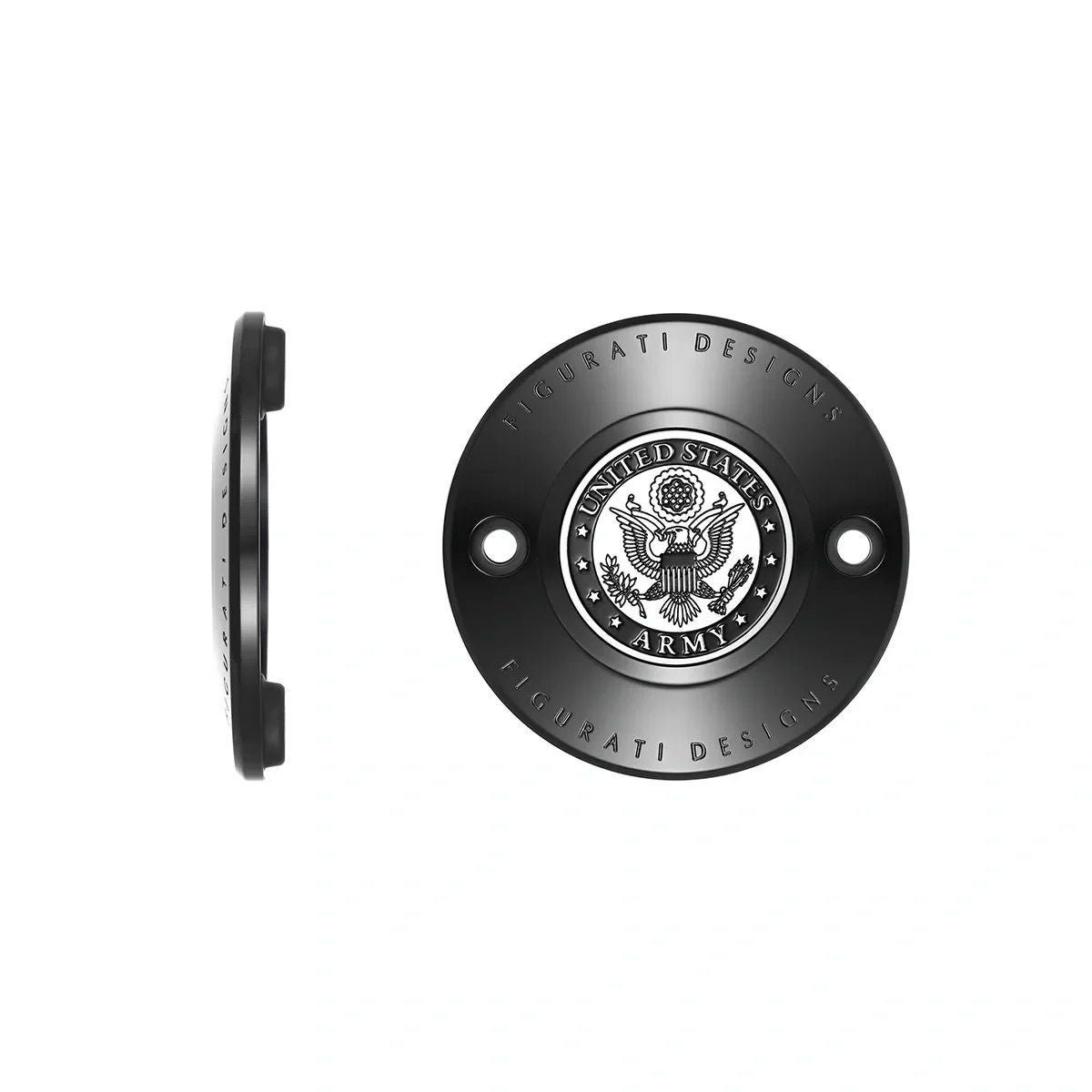 M8 ツーリング、トライク、ソフテイル タイマーカバー USアーミーデザイン (ブラック)1