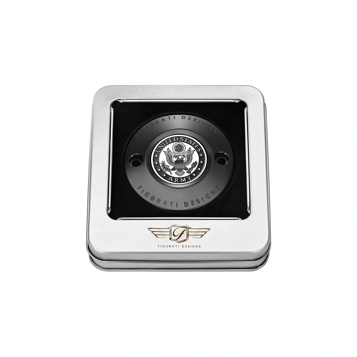 M8 ツーリング、トライク、ソフテイル タイマーカバー USアーミーデザイン (ブラック)2