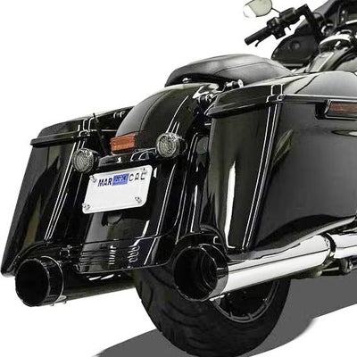 RINEHART(ラインハート) 4インチ スリップオンマフラー クローム 