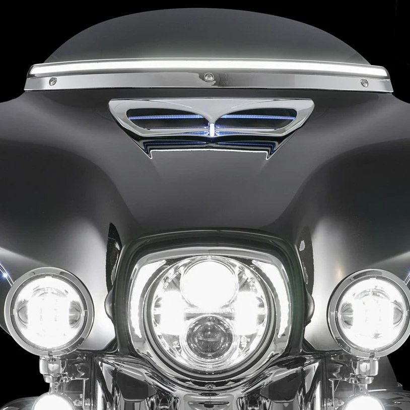 ハーレー、ツーリング2014以降用 ウインドシールド トリム｜ハーレー