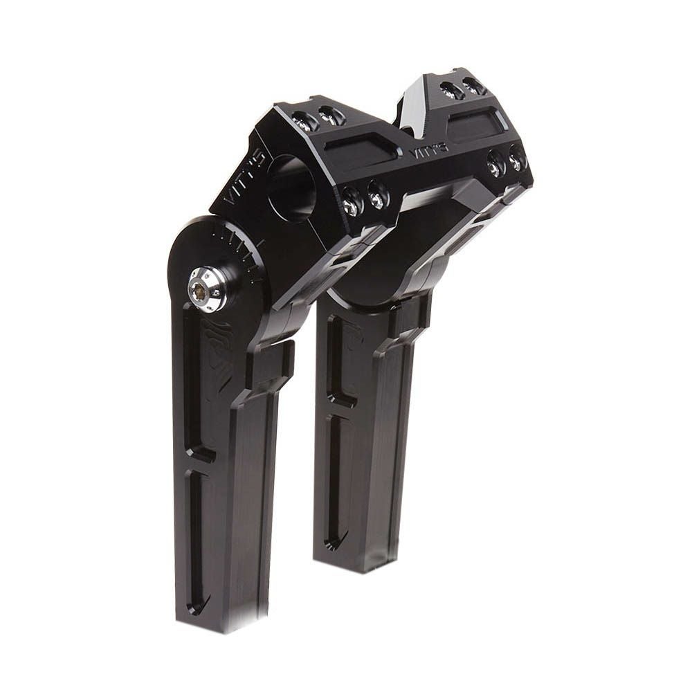 アジャスタブル ライザー 8インチ ブラック 1-1/8インチハンドル用