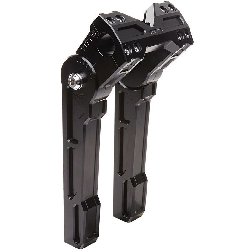 アジャスタブル ライザー 10インチ ブラック 1-1/8インチハンドル用 Vitys Design （ビティーズデザイン）