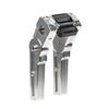 FXBB/S、FXLRST アジャスタブル ライザー 8インチ シルバー 1-1/8インチハンドル用 Vitys Design （ビティーズデザイン）