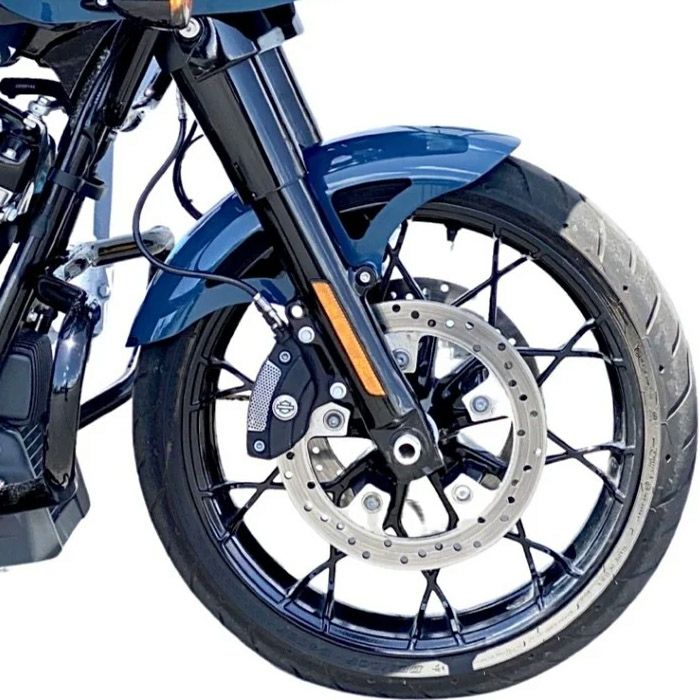 2024以降ツーリング用 レトロ・19インチ スチール フロントフェンダー