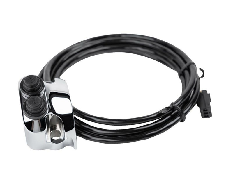 レジェンドエアーサスペンション ハンドルバー マウントスイッチ　クローム　01