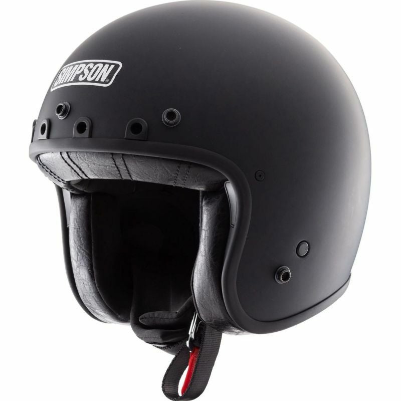 シンプソン チョッパー・ジェット ヘルメット (マットブラック