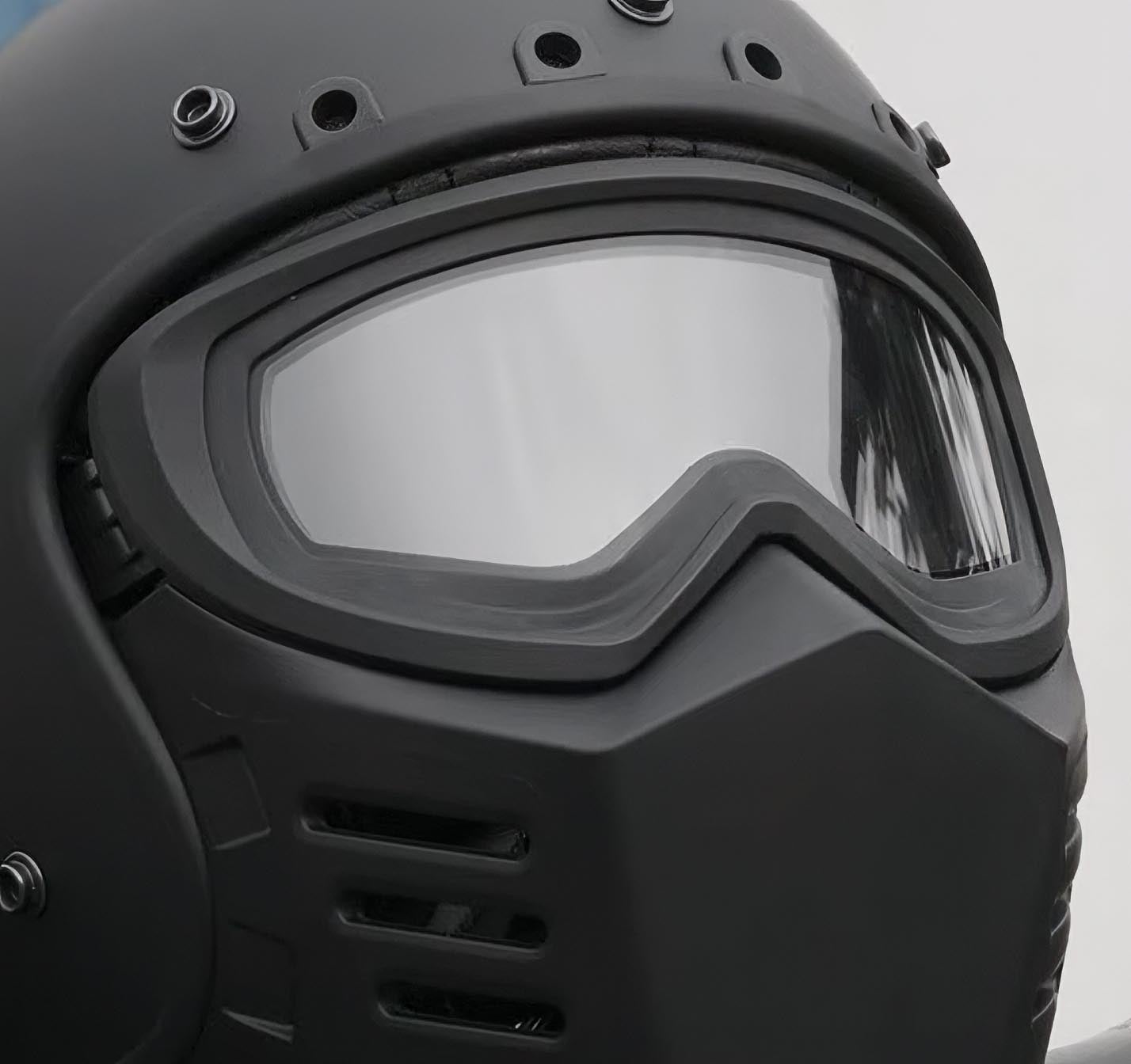シンプソン チョッパー・ジェット ヘルメット用 ゴーグル (ミラー