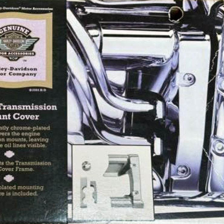  2000～2006 ソフテイル エンジン・トランスミッション マウントカバー (クローム)2