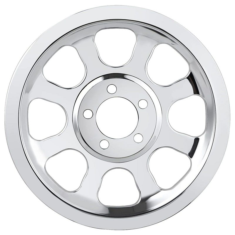 2006 ダイナ 8スポーク・プーリーカバー (クローム)1