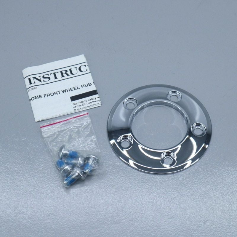 2000～2005 ダイナ、2000～2015 スポーツスター フロントホイール ハブキャプ (クローム)