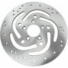 ソフテイル、ダイナ、スポーツスター、ツーリング 11.5インチ リア ブレーキローター (ステンレス)
