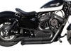 バッサーニ(Bassani)　ファイアースウィープマフラー ブラック-01