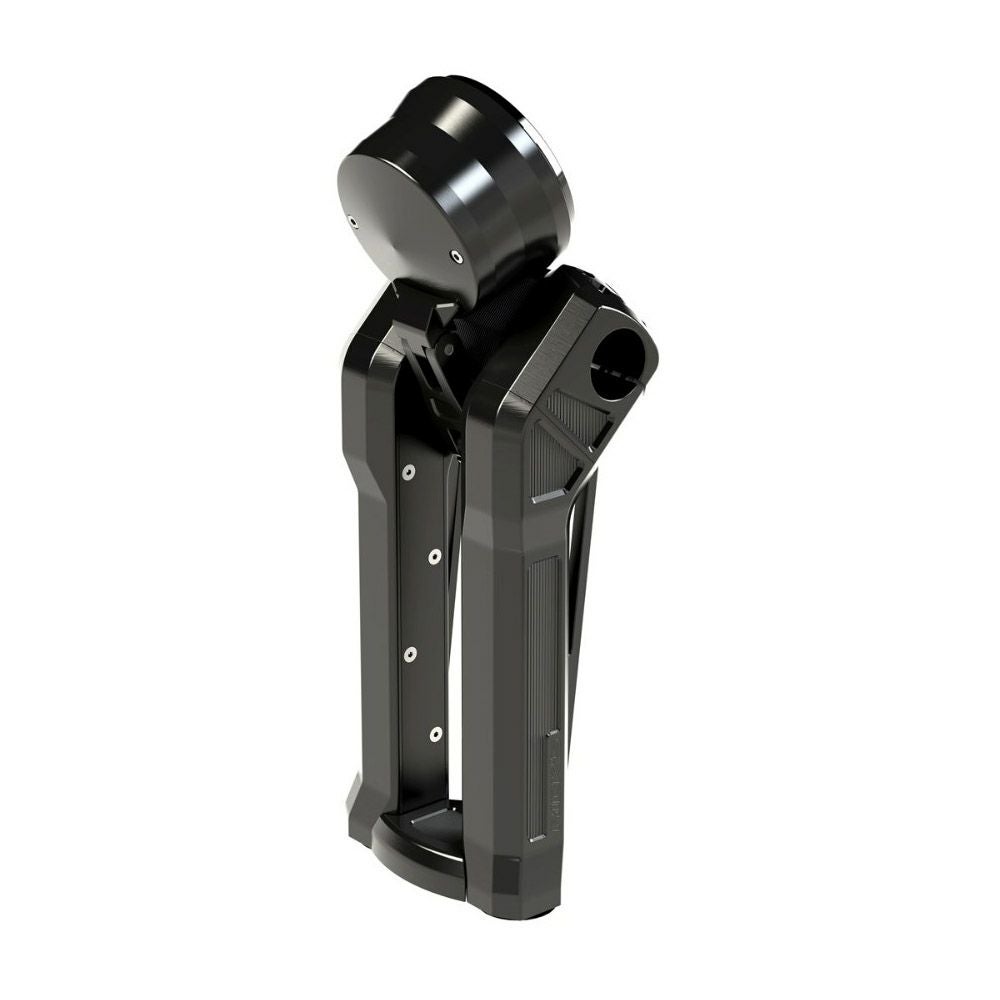  M8 ファットボブ クラブスタイル メーターマウント付 10インチ プルバックライザー3