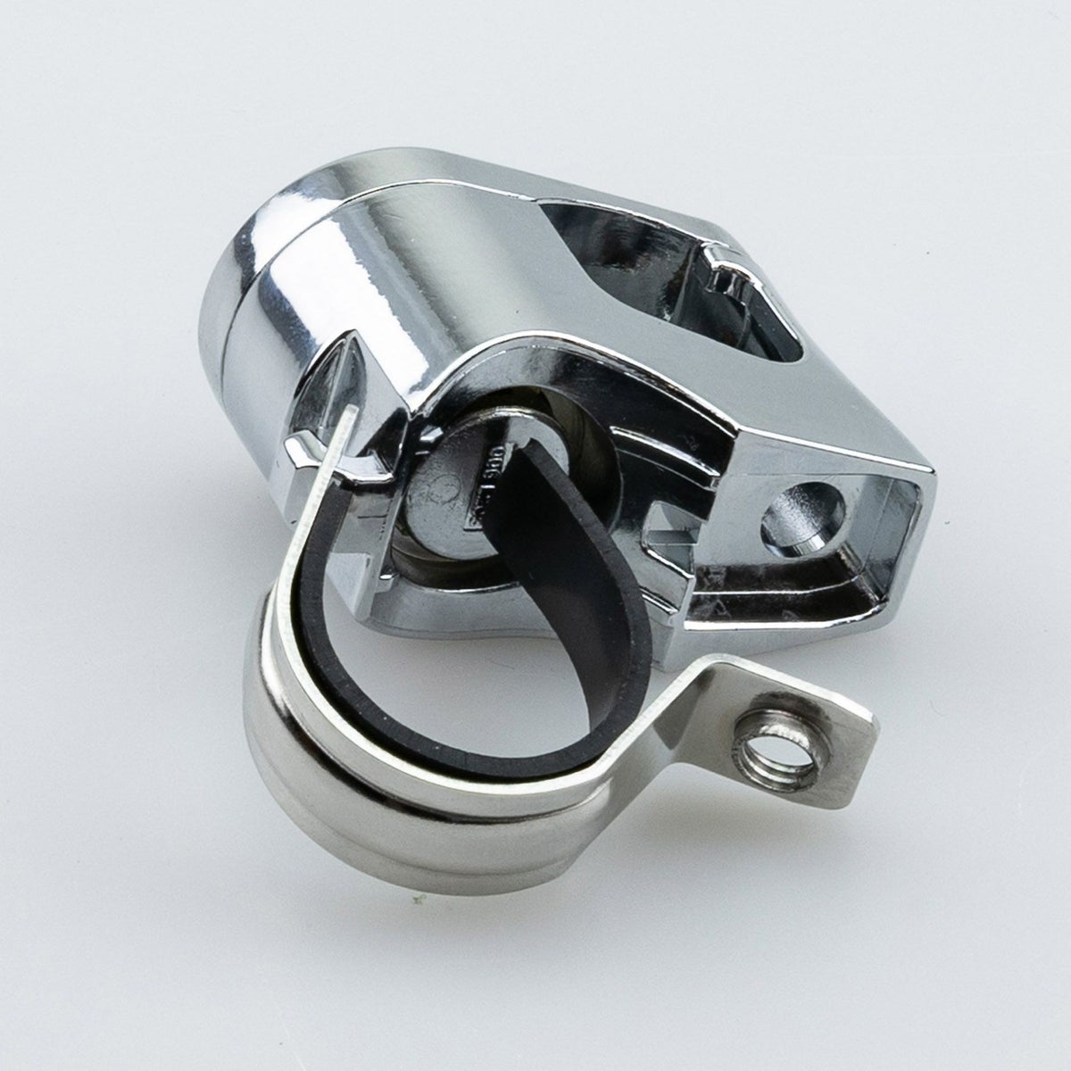 キジマ パイプクランプ式 汎用 ヘルメットロック (クローム)2