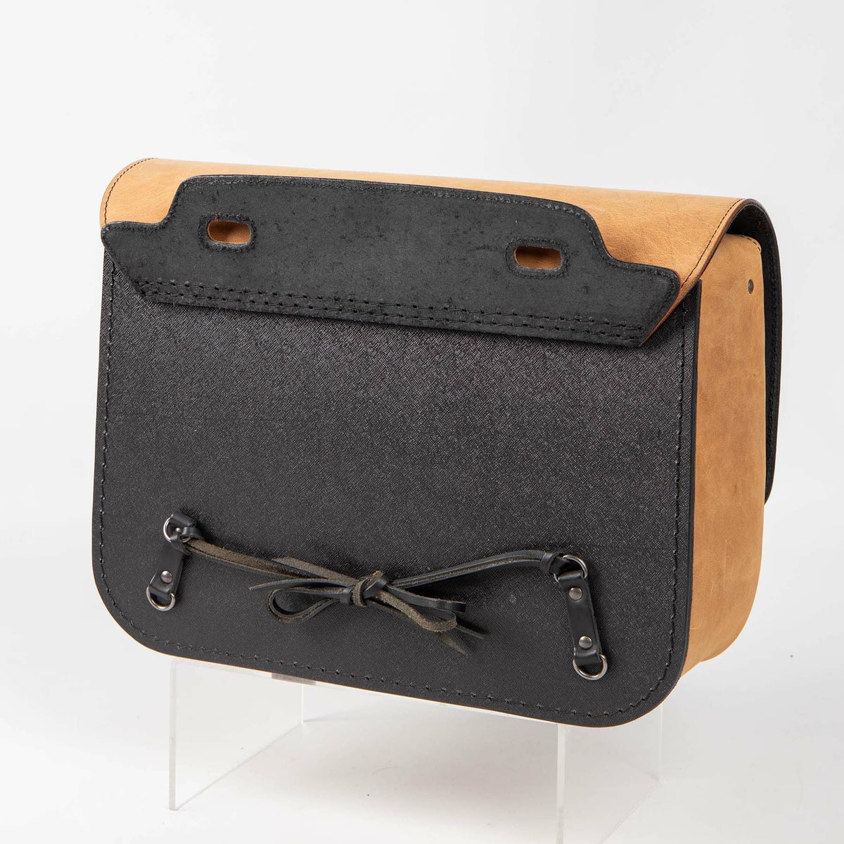 デグナー SB-114 オイルレザー・サドルバッグ 12L (ビンテージブラウン)3