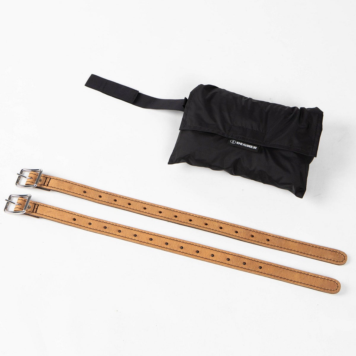 デグナー SB-114 オイルレザー・サドルバッグ 12L (ビンテージブラウン)7