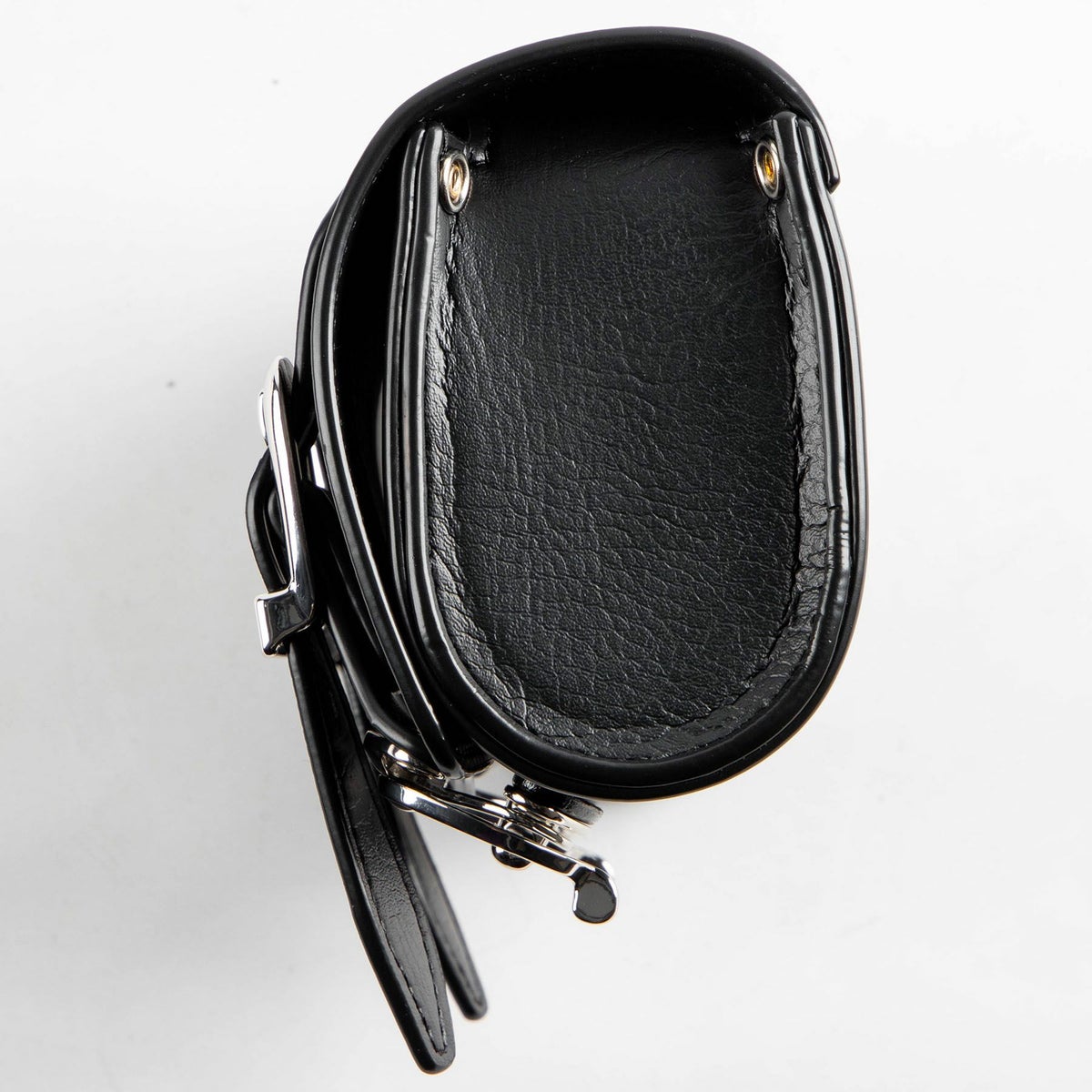 デグナー DTB-3 シンセティックレザー オーバル・ツールバッグ 1.5L (ブラック)1