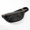 デグナー W-136 大容量 レザー・ウェストバッグ (ブラック)1