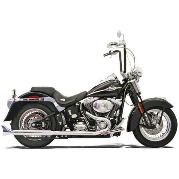 バッサーニ(Bassani)　左右出し独立管エキパイ専用3インチフィッシュテールマフラー-02