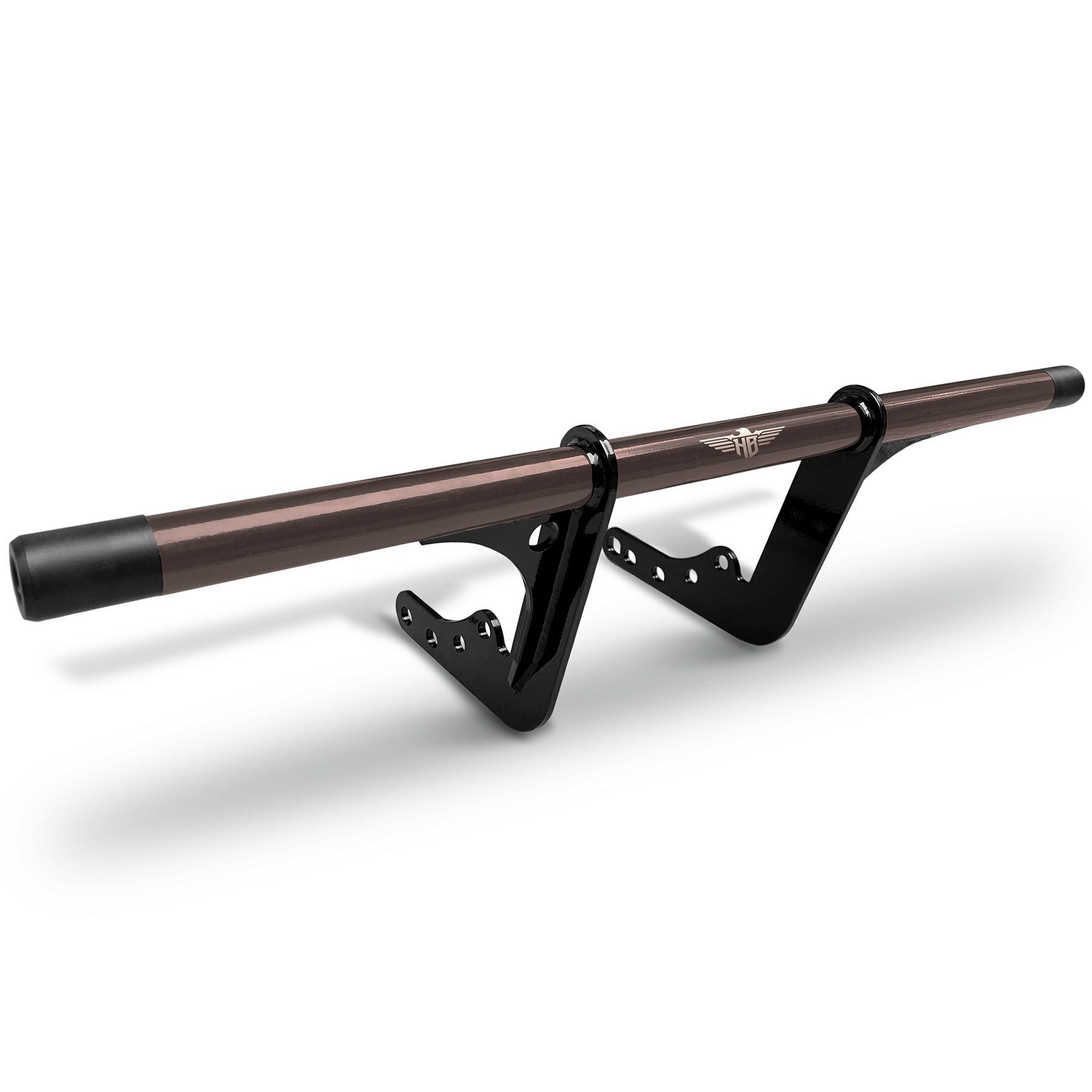 プルバックスタイル 2インチ径 ハーレー Tバー 10インチ (サテン