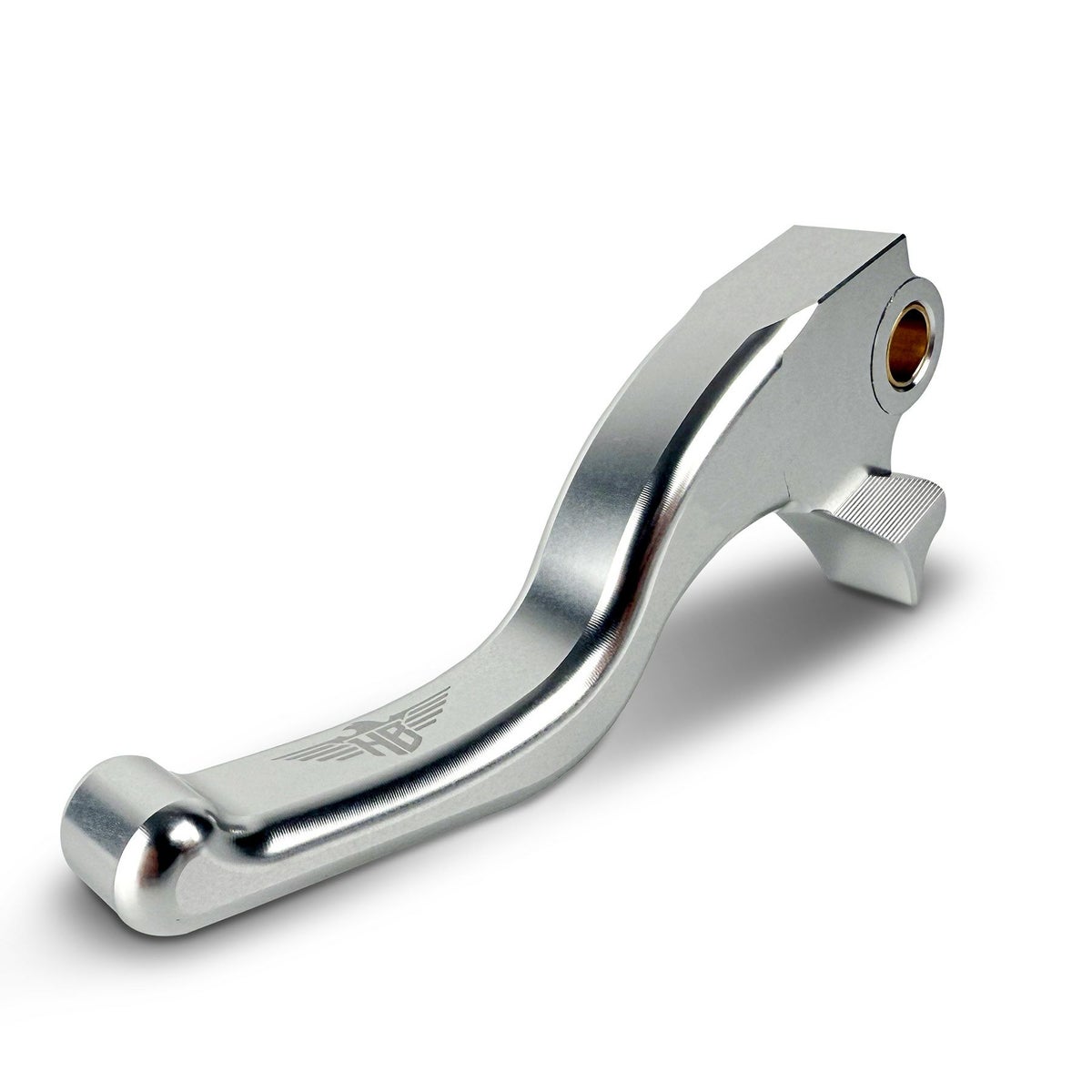 ダイナ、スポーツスター、ソフテイル、ツーリング ショートレバー セット (シルバー)3