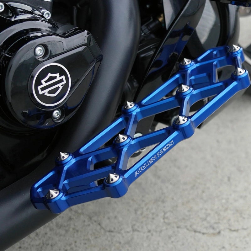 ツーリング、FLソフテイル ダイアモンド・フロアボード (ブルー)