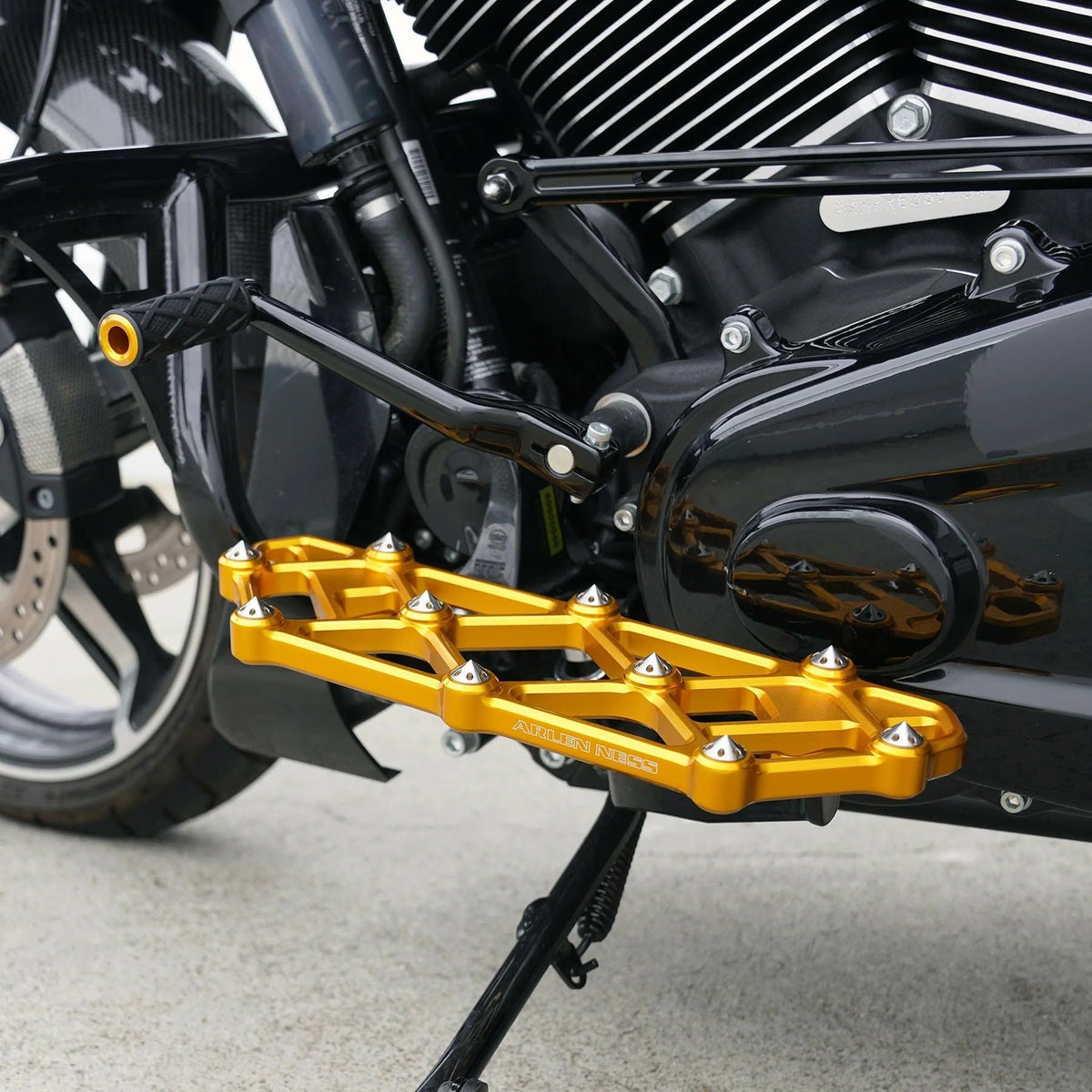 ツーリング、FLソフテイル ダイアモンド・フロアボード (ゴールド)3