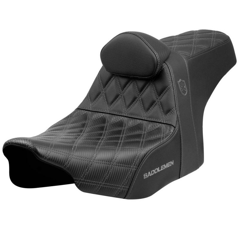 サンディエゴカスタムズ 2024以降 ツーリング プロシリーズ・パフォーマンスシート バックレスト付 (グレー)