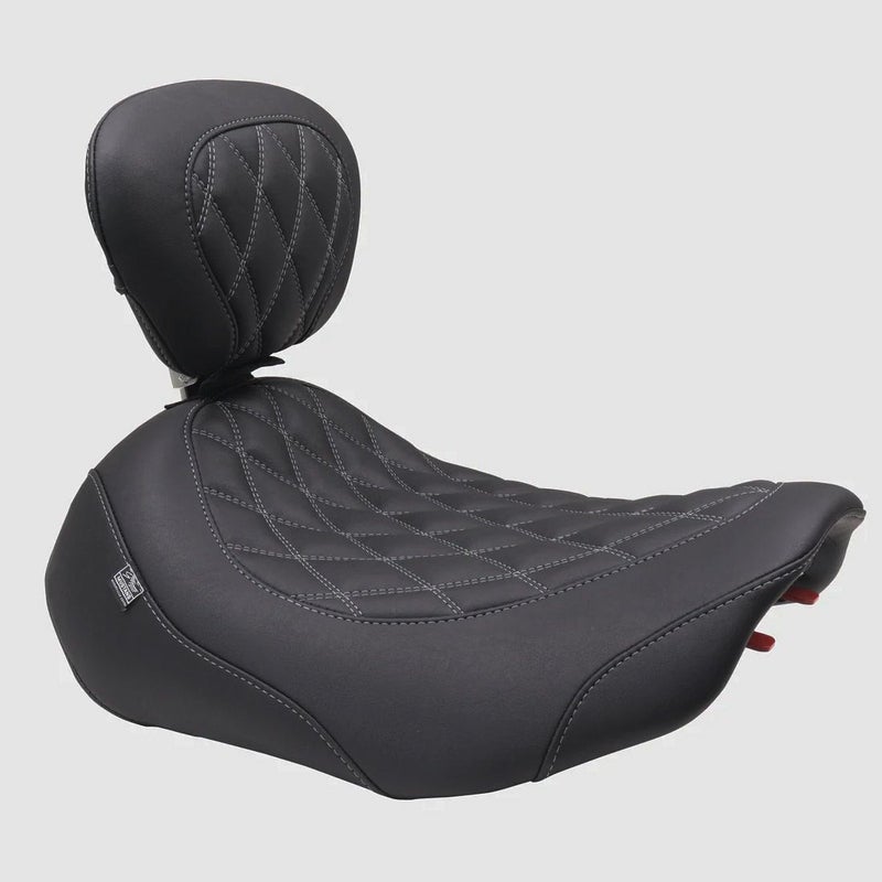 2024以降 ツーリング ワイドトリッパー・ソロシート バックレスト付 (ガンメタル)