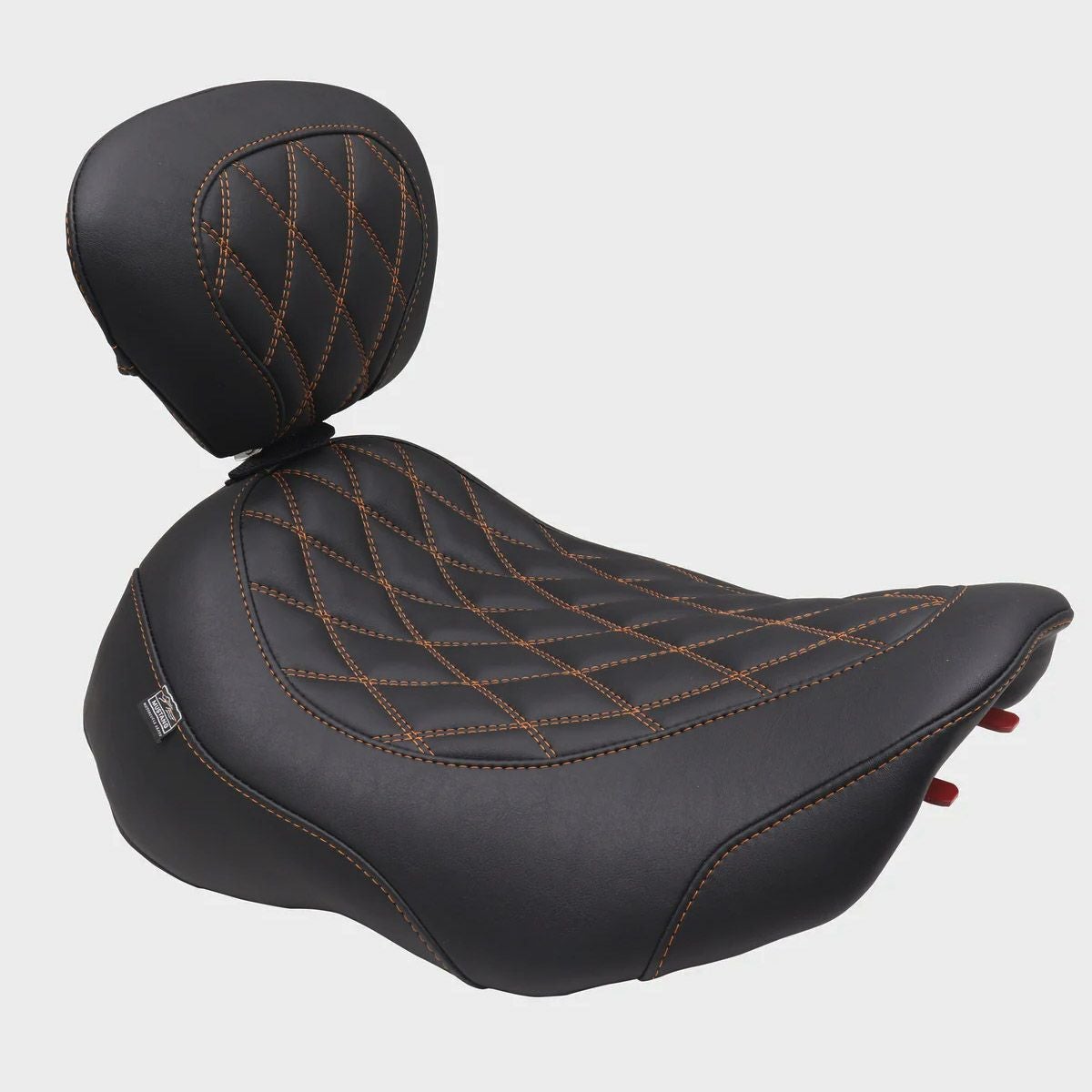 2024以降 ツーリング ワイドトリッパー・ソロシート バックレスト付 (オレンジ)