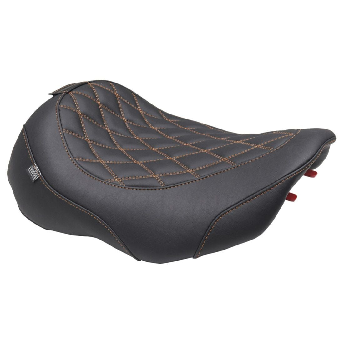 2024以降 ツーリング ワイドトリッパー・ソロシート バックレスト付 (オレンジ)1