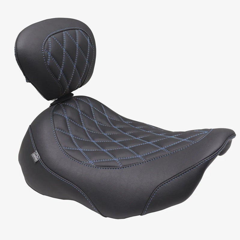 2024以降 ツーリング ワイドトリッパー・ソロシート バックレスト付 (ブルー)