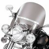 【純正】オーバーサイズ・スモーク・ウインドデフレクター　ロードキング用　356mm高 