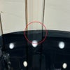 【純正】オーバーサイズ・スモーク・ウインドデフレクター　ロードキング用　356mm高 
