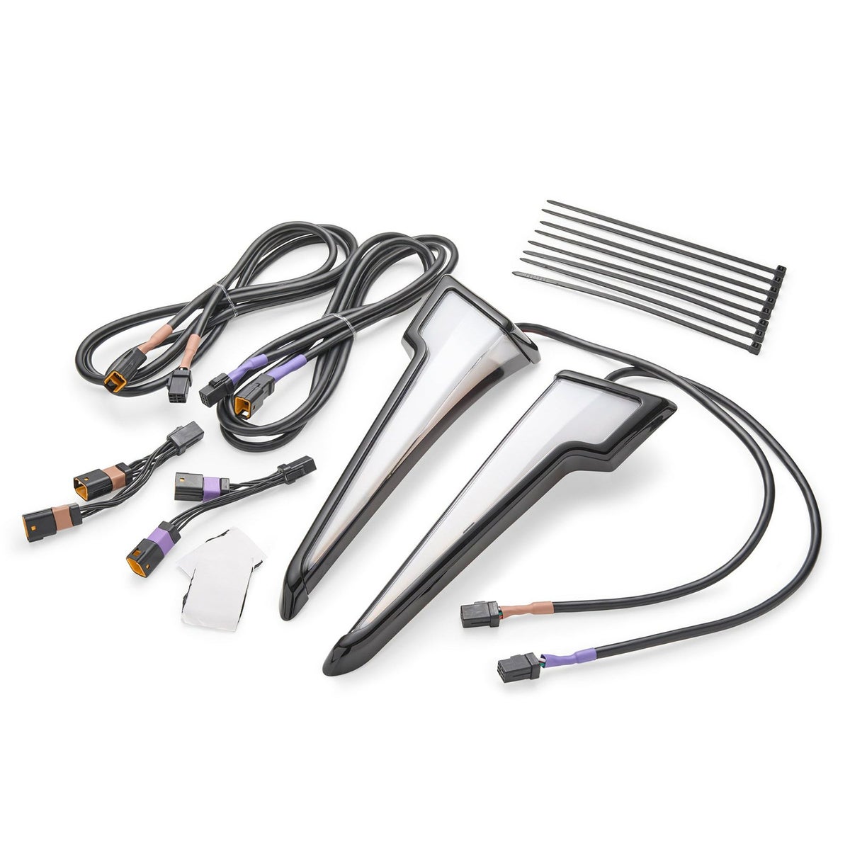 024以降 ストリートグライド/ウルトラ クイル・LEDフェアリングライト (ブラック)3